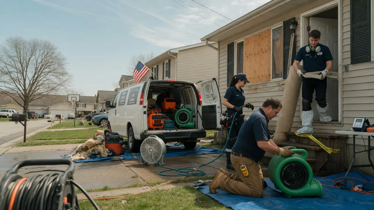 Water Damage Restoration in Jessie, ND near me